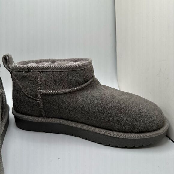 CUSHIONAIRE Women's pull on boot 9 GRAY - Picture 6 of 7